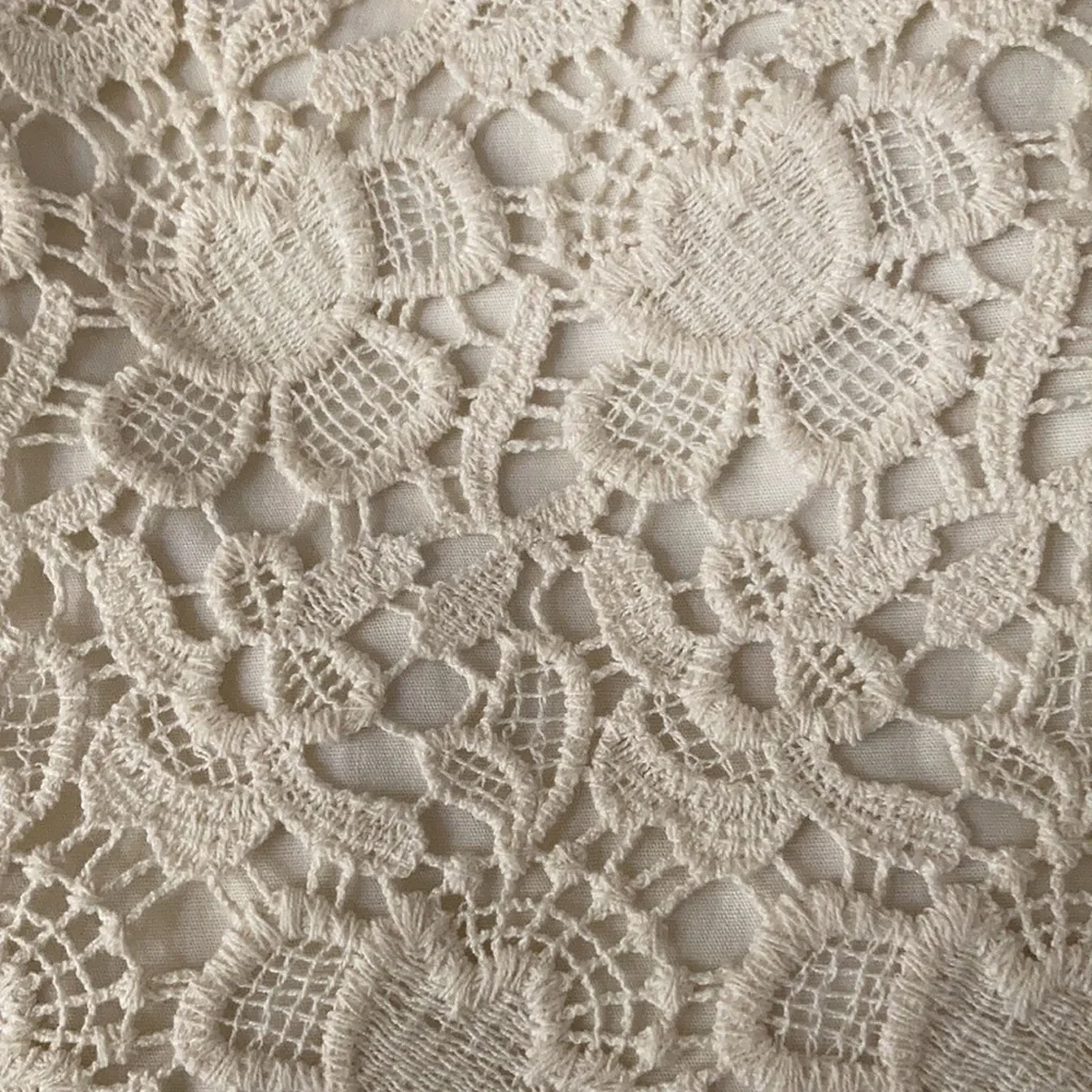 LOFT Women Skirt Lace Cream Color Size 6 - Picture 10 of 11